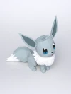 DIY 3d papercraft Pokemon Eevee Shiny PDF Templates Low Poly SweetHeartyThings