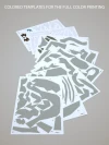 DIY 3d papercraft Pokemon Eevee Shiny PDF Templates Low Poly SweetHeartyThings