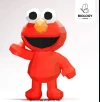 Elmo Low Poly Papercraft Template Pepakura PDF DIY Handmade