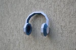 3D Low Poly Papercraft Headphones: DIY Wall Decor (PDF Pattern)