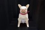 French Bulldog Model, Animal Model, 3d Papercraft, lowpoly , Pets, papercraft, DIY, low poly, papermodel, Paper animal, DIY gift