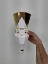 DIY Papercraft Nutcracker Sculpture: 3D Low Poly Pepakura Pattern (PDF)