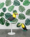 Toucan Low Poly Tropical Bird Papercraft PDF template