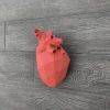 Papercraft Human Heart Template – Low Poly 3D Model