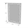 3D Legal Size Papercraft Frame – Low Poly DIY Wall Art (pdf, svg, dxf)