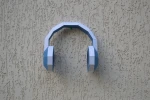 3D Low Poly Papercraft Headphones: DIY Wall Decor (PDF Pattern)