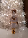 DIY Papercraft Nutcracker Sculpture: 3D Low Poly Pepakura Pattern (PDF)