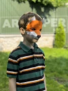 Papercraft Fox Mask: DIY 3D Low Poly Cosplay (PDF Pattern)