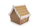 Gingerbread House 3D Papercraft SVG