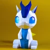 Dragon PDF Template Pepakura Papercraft Origami