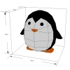 Low Poly Penguin Papercraft Template: DIY Winter Decor (Digital Download)