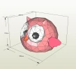 Low Poly Owl Papercraft Template: 3D DIY Home Decor (Digital File)