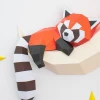 Red Panda On The Moon PDF Template Pepakura Papercraft Origami