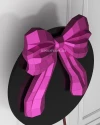 Bow DIY Low Poly School Decor Papercraft PDF template 3D Ribbon