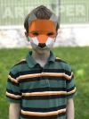 Papercraft Fox Mask: DIY 3D Low Poly Cosplay (PDF Pattern)