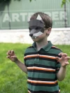 Papercraft Wolf Mask: 3D Low Poly DIY Cosplay (PDF Pattern)
