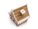 Gingerbread House 3D Papercraft SVG