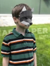 Papercraft Wolf Mask: 3D Low Poly DIY Cosplay (PDF Pattern)