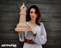 Papercraft Chess Pieces: King, Knight, Bishop Template (DIY Pepakura Pattern)