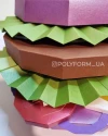 Burger Paper food Low Poly Papercraft PDF template