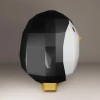 Low Poly Penguin Papercraft Template: DIY Winter Decor (Digital Download)