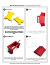Mini Treasure Chest #2 - DIY Polygonal Paper Art Model Template, Paper Craft