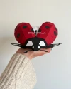 Ladybug beetle Low Poly Insect Papercraft fly LowPoly PDF template decoration