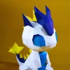 Dragon PDF Template Pepakura Papercraft Origami
