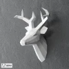 Deer Papercraft, DIY Paper Sculpture, Wall Decor, Low Poly Papercraft