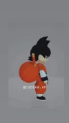 Son Goku Papercraft Template | DIY 3D Low Poly Anime Model | Dragon Ball Fan Art & Desk Decor | Unique Gift