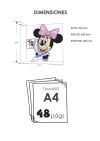 Minnie Mouse half-body wall hanging Papercraft , PDF Template, DIY 3d Model, FanArt, Paper Sculpture, Low Poly, Pepakura, Craft, Manualidad, Arte de Papel