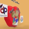 Mother's Day (Wall Decoration) Papercraft , PDF Template, DIY 3d Model, FanArt, Paper Sculpture, Low Poly, Pepakura, Craft, Manualidad, Arte de Papel