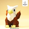 Cute Kawaii Baby Grifo Low Poly Papercraft Template Pepakura PDF DIY Handmade
