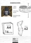Papercraft Mask Johnny “Sing”, Papercraft Kingkong Mask, PDF Templates, Paper Art, 3D Design for Craft, Home Decor, Do It Yourself, 3DIER, PDF Patterns