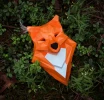 Fox Totem Low Poly Papercraft, Paper Sculpture, Low Poly PDF Template, DIY Decor & Gift