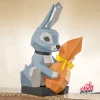 Bunny 2 Papercraft, Low Poly Bunny, Low poly animal, Paper Rabbit, Easter egg, Easter Bunny. Comes with Bonus, Basketball
