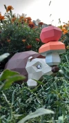 Hedgehog Papercraft Template - Low Poly, Pepakura PDF, DIY Handmade, Home Decoration, Creative Gifts