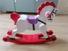Rocking Horse Papercraft Template - Low Poly, Pepakura PDF, DIY Handmade, Home Decoration, Creative Gifts Rocking Horse Papercraft Template - Low Poly, Pepakura PDF, DIY Handmade, Home Decoration, Creative Gifts