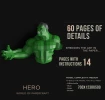 Hulk Papercraft Hero, Paper Sculpture, Low Poly PDF Template, DIY Decor & Gift