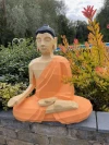 Buddha Papercraft Template, Sitting Buddha 3D Paper Sculpture, Printable PDF, Meditation Decor, Digital Download