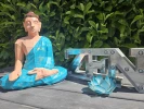 Buddha Papercraft Template, Sitting Buddha 3D Paper Sculpture, Printable PDF, Meditation Decor, Digital Download