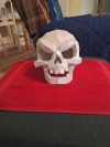 Skull Papercraft DIY | Halloween decor papercraft | PDF | DIY printable template | 3D sculpture