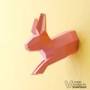 Jumping Bunny Papercraft, DIY Paper Sculpture, Wall Decor, Low Poly Papercraft