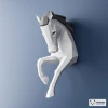 Horse Papercraft, Horse Paper Trophy, Wall Decor, Low Poly Papercraft