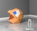 Pokemon Charmander Mask | PaperCraft Mask | Paper Pokemon | Pokemon Go | Paper Mask | Paper Charmander | Paper Animals | Pokemon Paper Costume Mask