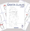Low Poly XXL DIY Santa Claus Papercraft, Create Your Own 3D Paper Craft Christmas Gift DIY Mask Low Poly, Lamp Origami Santa Claus, Eburgami