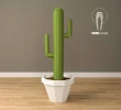 Cactus Papercraft XXL Saguaro 3D, pdf Download, Papercraft pattern, Interior Design, model papercraft, DIY lowpoly, DIY paper sculpture