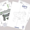 Gun Papercraft MP5, Papercraft Shotgun DIY, 3D Weapon, Army Low poly 3D, Army Paper, Mask DIY, Loft Decor, Paper-craft model, paper statue