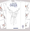 Papercraft Deer Head, Paper Trophy, Paper Animal Head, Paper Craft DIY Deer Trophy, Deer In Suite, DIY template, Eburgami, Make Your Own