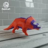 Papercraft Pack dinosaurs, pdo, 3d print 3D Low Poly, Paper sculpture DIY, jurassic park, gift Decor for home and office, pepakura